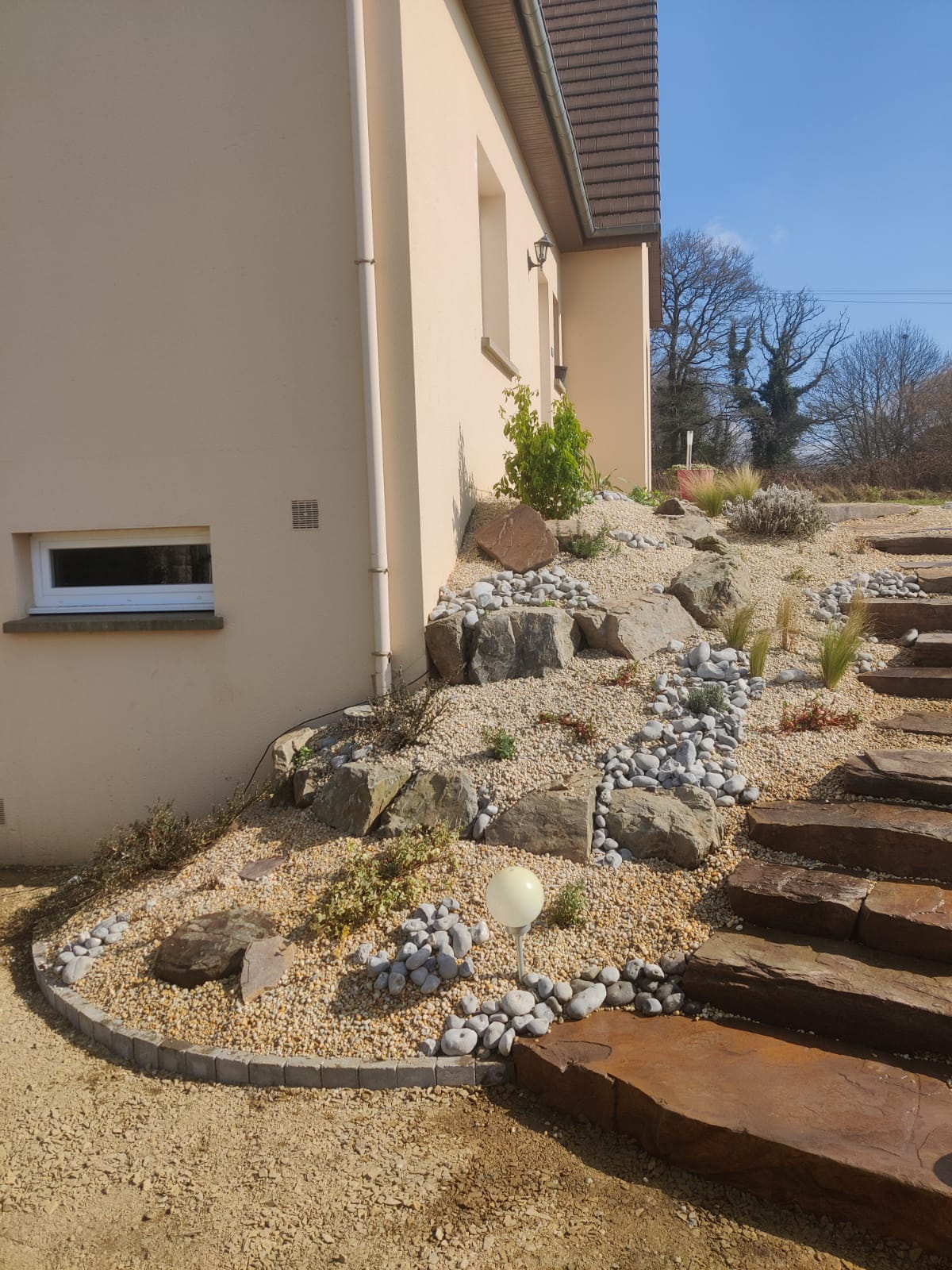 Escalier de jardin