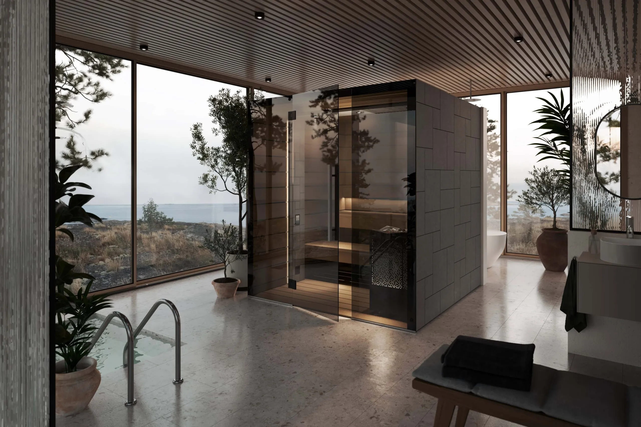 sauna-reflection-tylo-matex-environnement sauna-reflection-tylo-matex-environnement